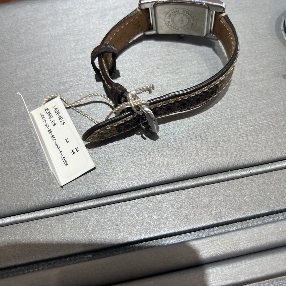 Coach Designer CC Watch Lexi Rectangular - Picture 5 of 5